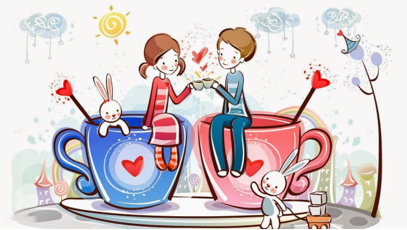 Avatar đôi cute